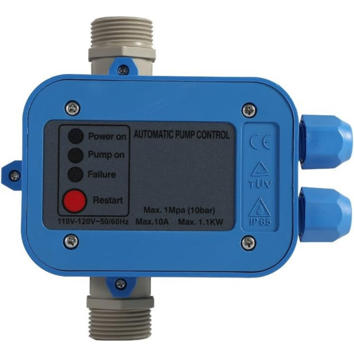 CONTROLADOR DE PRESION BOMBA AGUA PRESURISADORA AUTOMATICO - 2