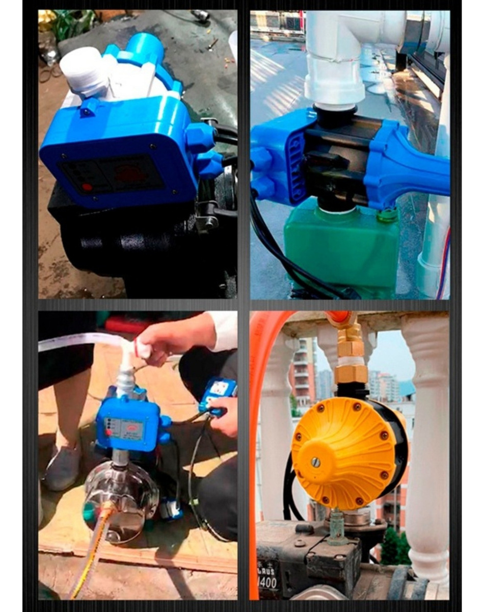 CONTROLADOR DE PRESION BOMBA AGUA PRESURISADORA AUTOMATICO - 3