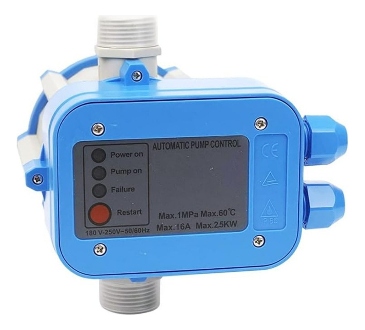 CONTROLADOR DE PRESION BOMBA AGUA PRESURISADORA AUTOMATICO - 6