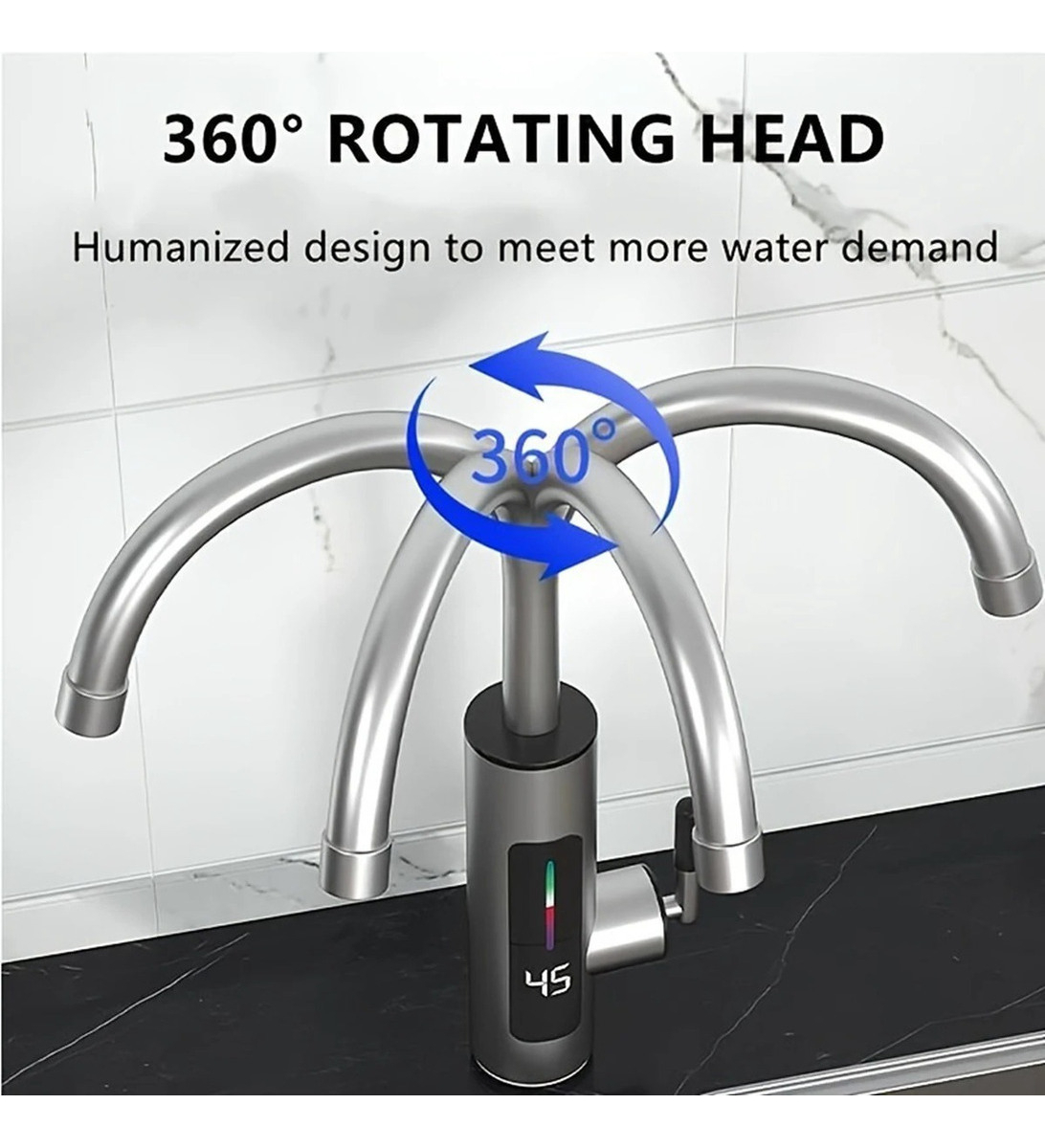 LLAVE GRIFO AGUA CALIENTE ELÉCTRICO PARA LAVAPLATOS RY020 - 4