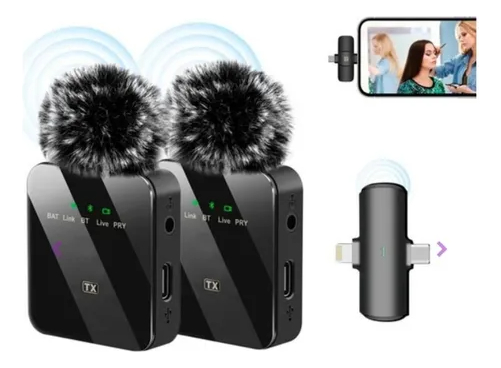 MICRÓFONO INALÁMBRICO PLUGPLAY MEJORA EL AUDIO DE TUS VIDEOS - 1