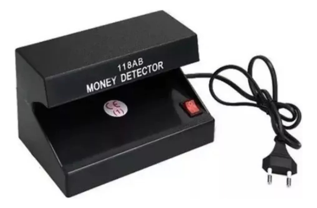 MAQUINA DETECTOR DE BILLETES DINERO FALSOS LUZ ULTRAVIOLETA - 3