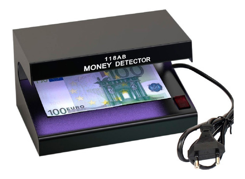 MAQUINA DETECTOR DE BILLETES DINERO FALSOS LUZ ULTRAVIOLETA - 5