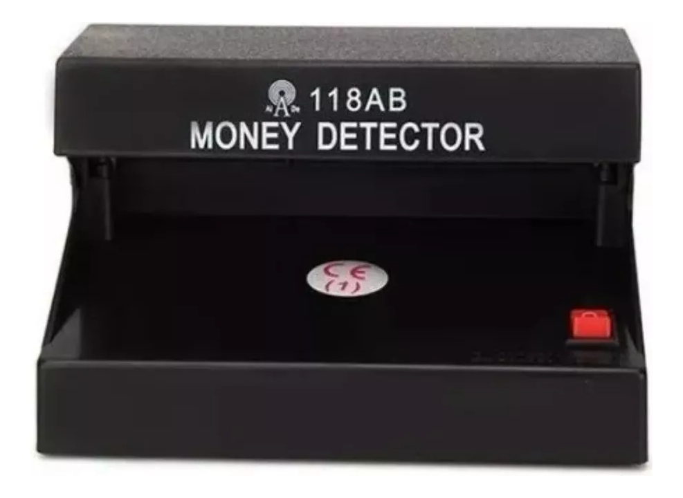 MAQUINA DETECTOR DE BILLETES DINERO FALSOS LUZ ULTRAVIOLETA - 7