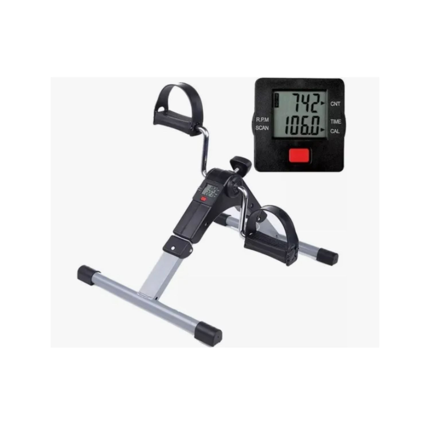 BICICLETA ESTACIONARIA EJERCICIO FITNESS BRAZOS PIERNAS GYM - 1