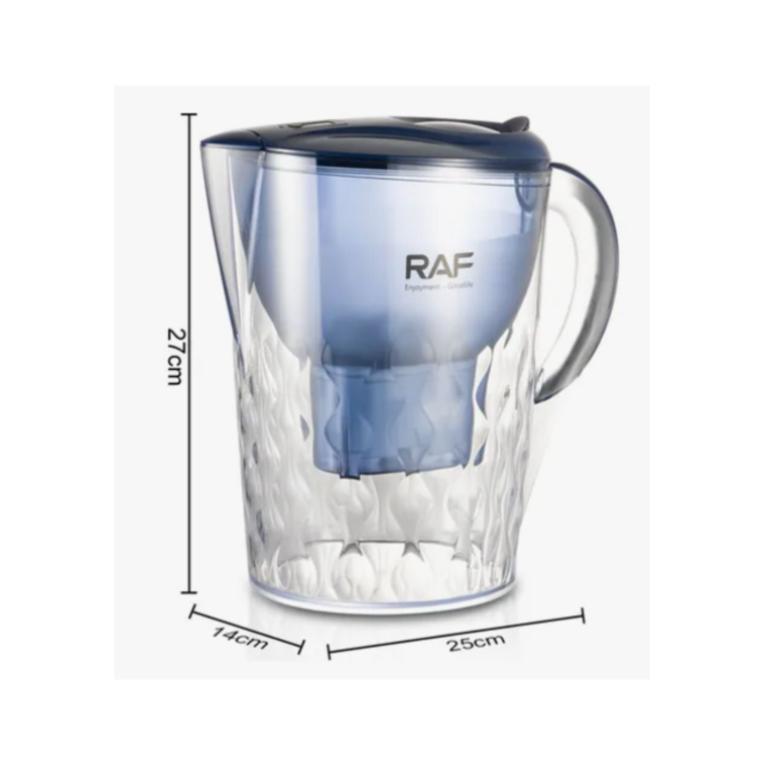 JARRO FILTRO DE AGUA RAF 3,5L AGUA PURA Y SALUDABLE EN CASA