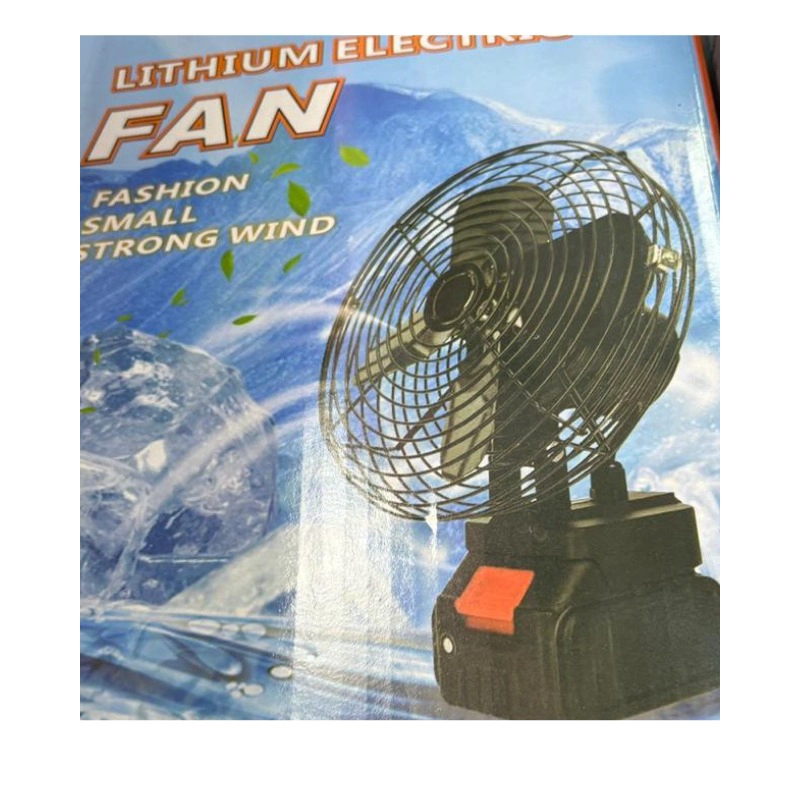 VENTILADOR PORTATIL DE LITIO INALAMBRICO POTENTE, RECARGABLE - 2