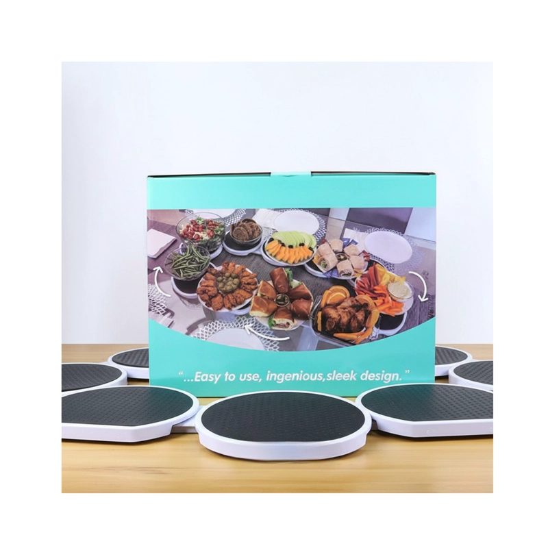 BANDEJA GIRATORIA ORGANIZADORA MULTIUSO LAZY SUSAN - SET MODULAR PARA MESA TN 24990 - 1