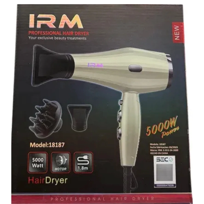 SECADOR DE PELO PROFESIONAL DE 5000W | ALTA POTENCIA  MD COD13576 - 2
