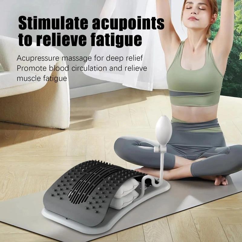 MASAJEADOR DE ESPALDA SOPORTE LUMBAR ERGONOMICO ALIVIO CN - 3