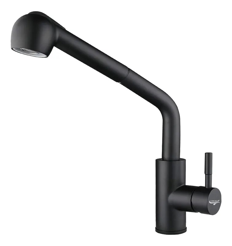 GRIFO PARA LAVAPLATOS MONOMANDO LLAVE EXTENSIBLE NEGRO MATE (CANILLA EXTENSIBLE) CN - 2