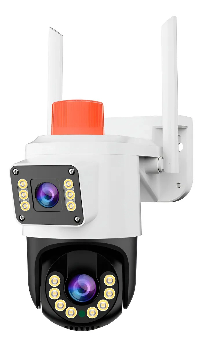 CAMARA DE SEGURIDAD DUAL JORTAN 5G APP YOOSE 2 ANTENA BLANCO MD COD13647 - 1
