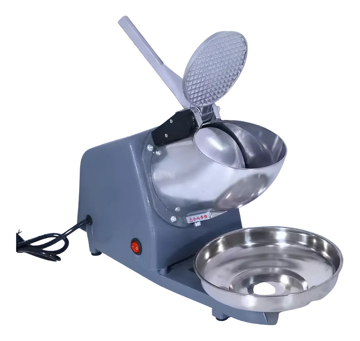 MAQUINA PARA RASPADOS Y CHOLADO PICA HIELO TRITURADOR HIELO PLATEADO - 1
