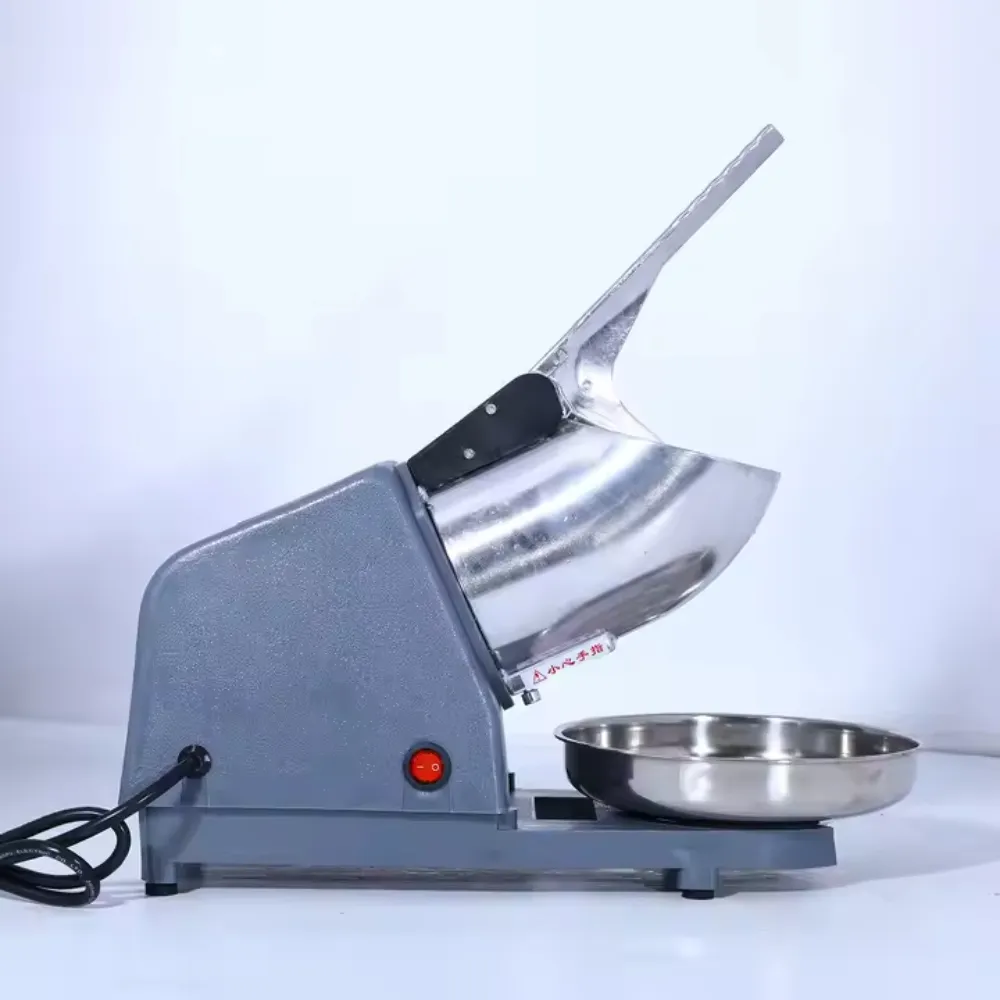 MAQUINA PARA RASPADOS Y CHOLADO PICA HIELO TRITURADOR HIELO PLATEADO - 2