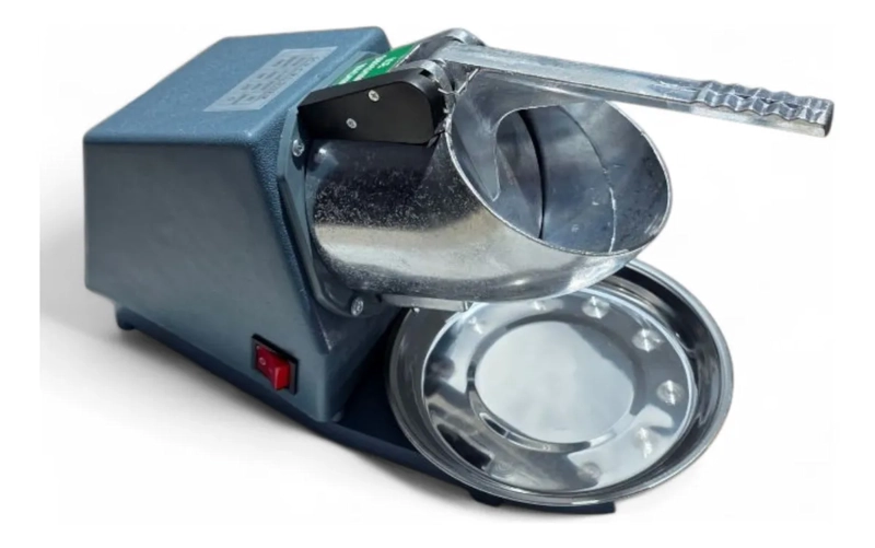 MAQUINA PARA RASPADOS Y CHOLADO PICA HIELO TRITURADOR HIELO PLATEADO - 3