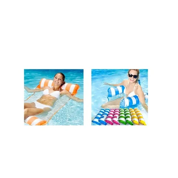 FLOTADOR INFLABLE ADULTOS CAMA HAMACA SILLA AGUA PISCINA  TN - 1