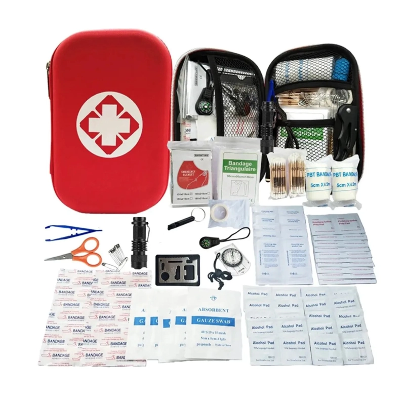BOTIQUIN PRIMEROS AUXILIOS CURACION EMERGENCIA CAMPING TN - 3