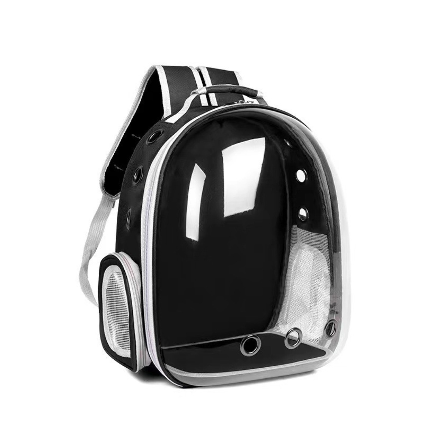 MOCHILA TRANSPORTE PARA MASCOTAS TRANSPARENTE  TC - 5