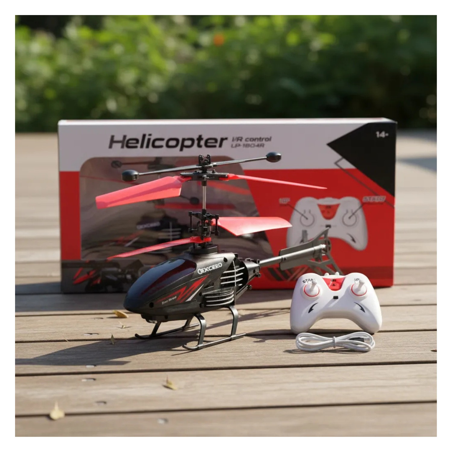 HELICOPTERO VOLADOR MINI DRON CONTROL REMOTO TC - 2