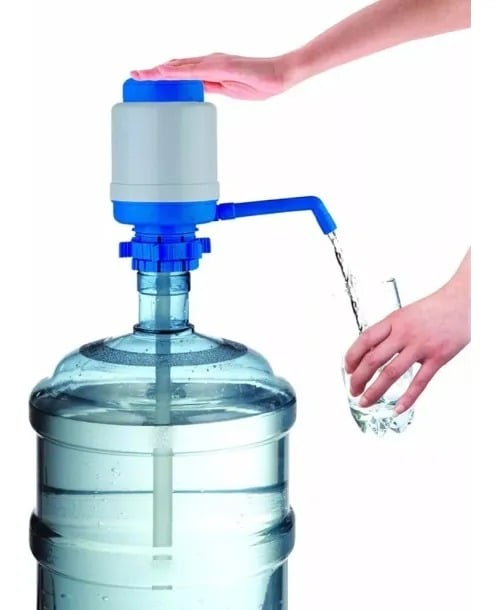 DISPENSADOR MANUAL DE AGUA 10, 20 LITROS BOMBA PARA BOTELLON AZUL TN - 1