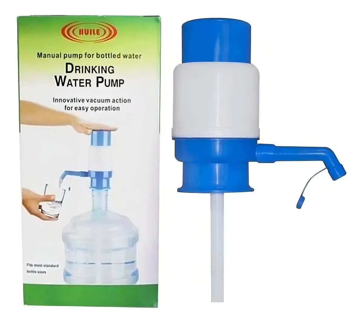 DISPENSADOR MANUAL DE AGUA 10, 20 LITROS BOMBA PARA BOTELLON AZUL TN - 3