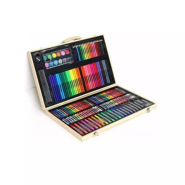 KIT DE ARTE CON MALETIN 180 PIEZAS ARTE Y PINTURA - 3