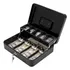 CAJA FUERTE MEDIANA NEGRO DE METAL PARA EFECTIVO - 8