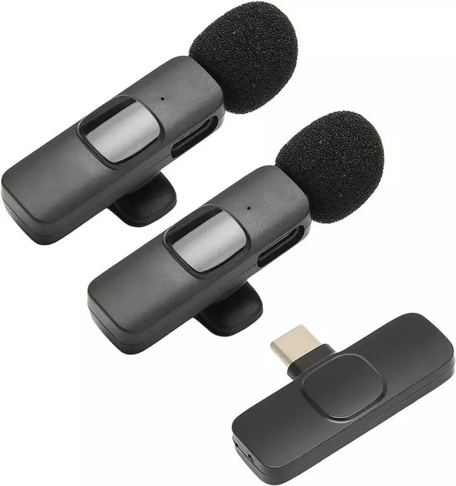MICROFONO LAVALIER K9 - IDEAL PARA ENTREVISTAS Y PODCASTS - 2