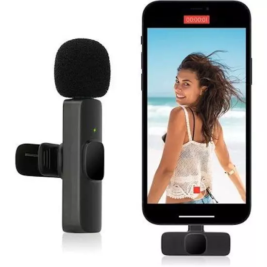 MICROFONO LAVALIER K9 - IDEAL PARA ENTREVISTAS Y PODCASTS - 4