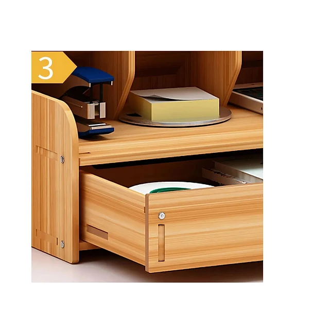 ORGANIZADOR PORTALAPICES LAPICES/PLUMONES ESCRITORIO MADERA - 4