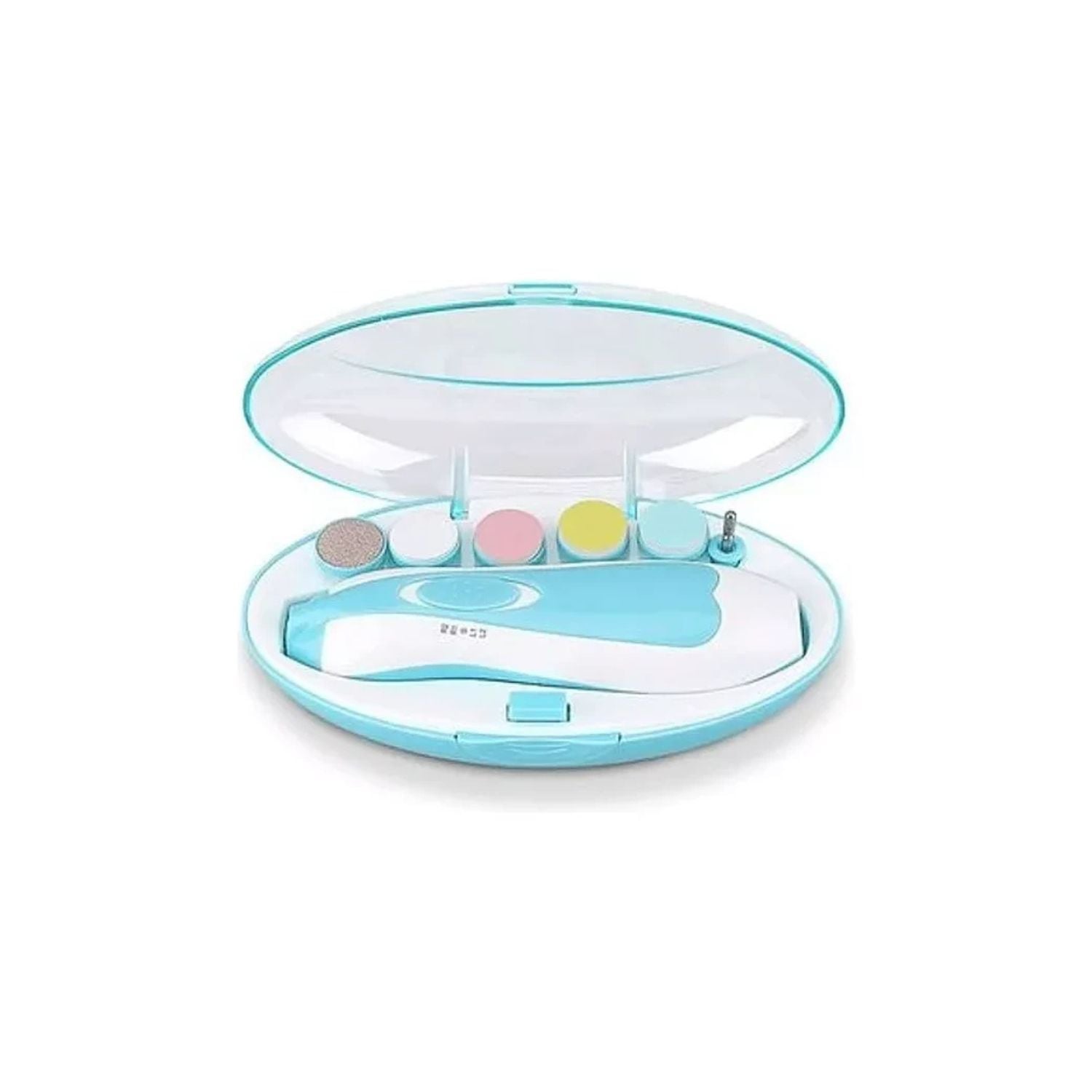 CORTADOR DE UÑAS ELE CTRICO A PILAS BEBES PULIDOR LIMADOR - 5