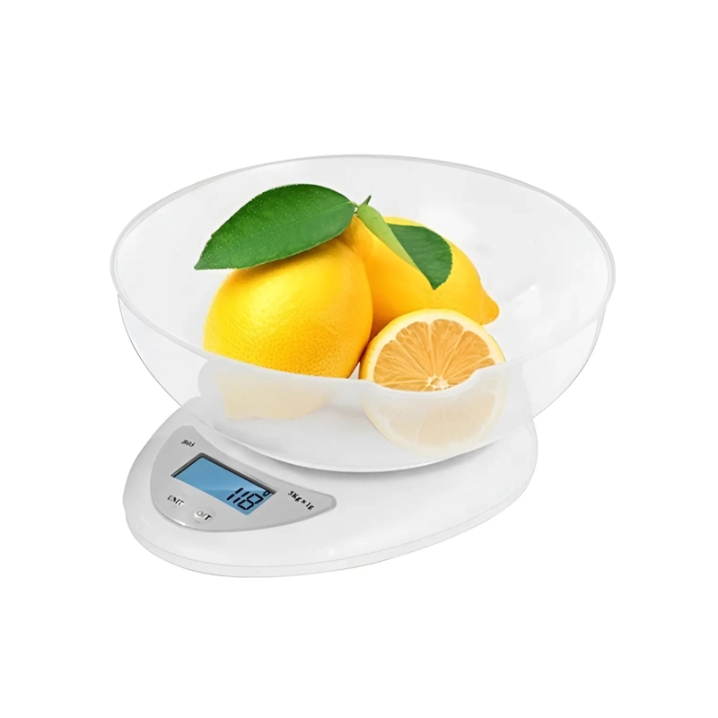 BASCULA ELECTRONICA DE COCINA  WH-B05 CON PANTALLA LCD 5KG  - 3