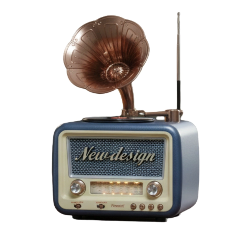 RADIO PORTATIL RETRO IRM-06103  BANDAS AMFMSW  CONECTIVIDAD BLUETOOTH, USB - 3