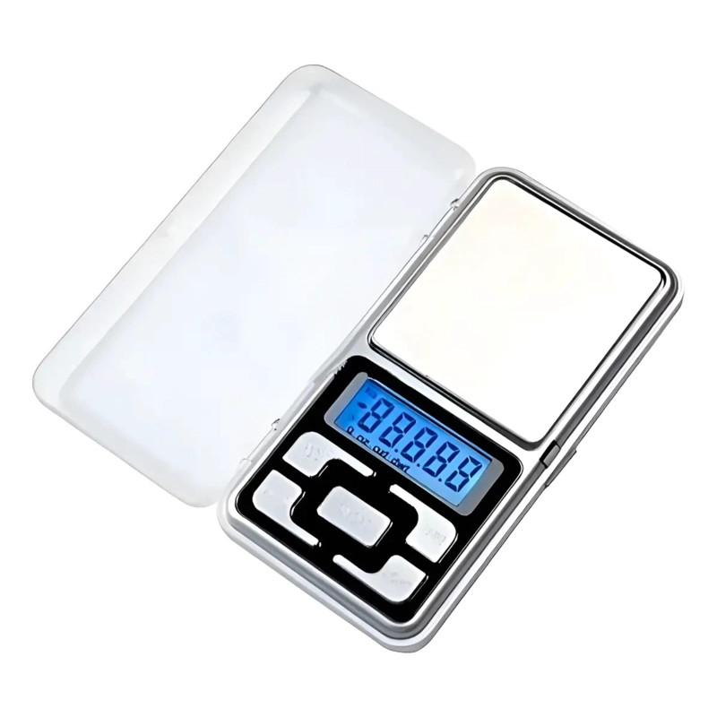 MINI BALANZA DIGITAL DE PRECISION  PESAJE DE 0.01G A 200G  PANTALLA LCD RETROILUMINADA - 1