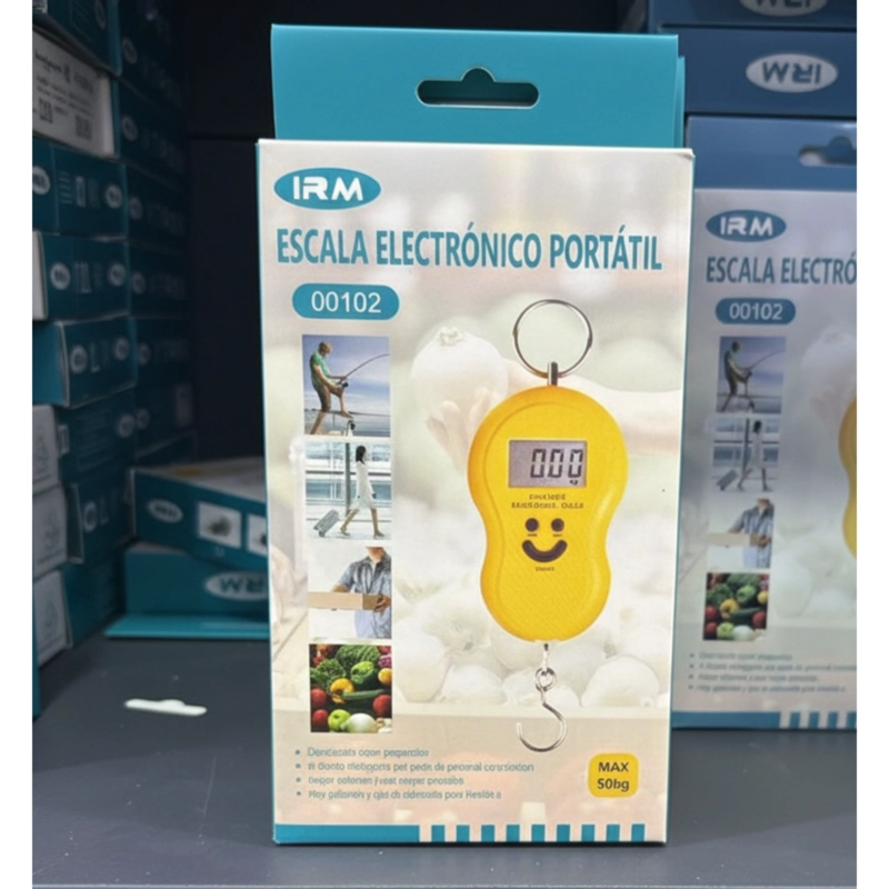 MINI BALANZA ELECTRONICA PORTATIL CAPACIDAD MAXIMA 50KG - 3