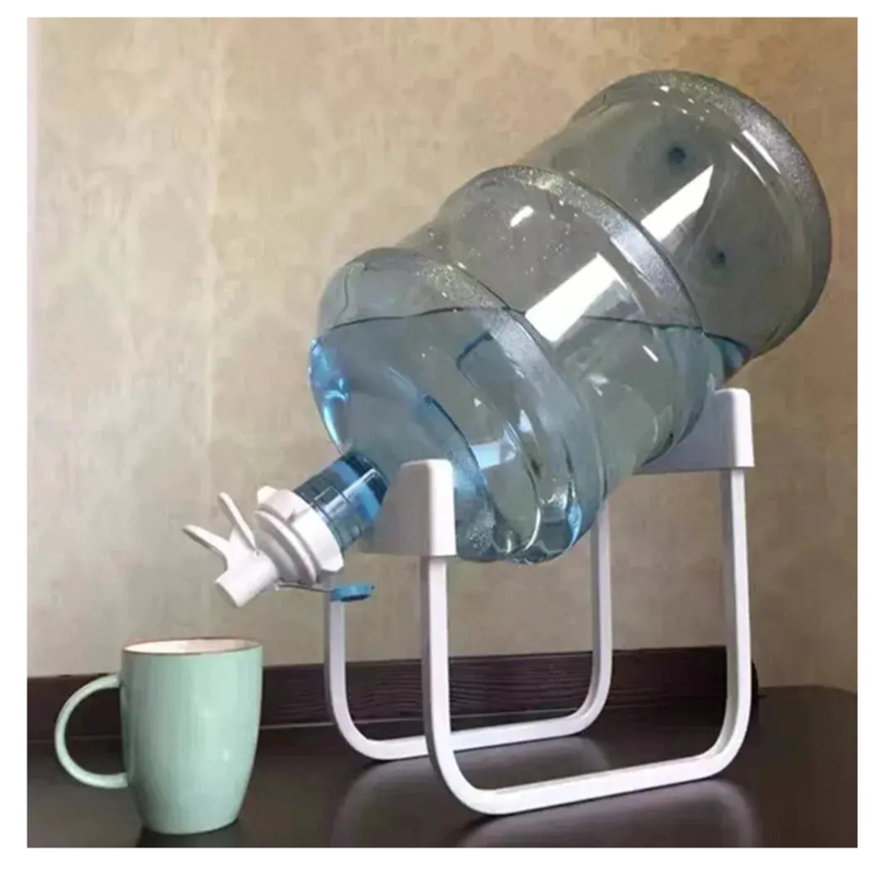 SOPORTE METALICO PARA BIDON DE AGUA CON BOQUILLA DISPENSADOR - 2