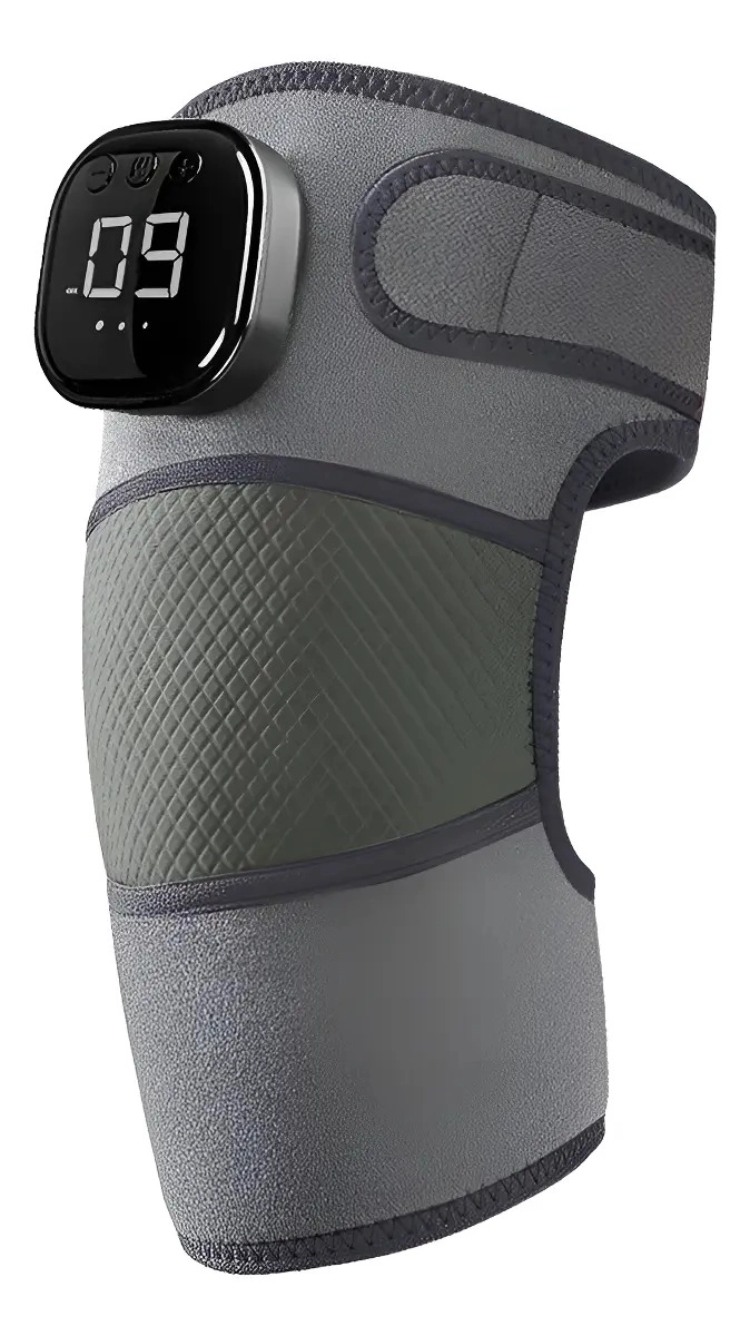 RODILLERA TERMICA CALEFACCION VIBRACION COLOR GRIS - 1