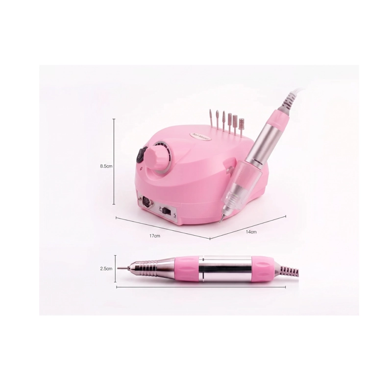 TORNO MANICURE Y PEDICURA PROFESIONAL 30.000 RPM + PEDAL ROSA - 4