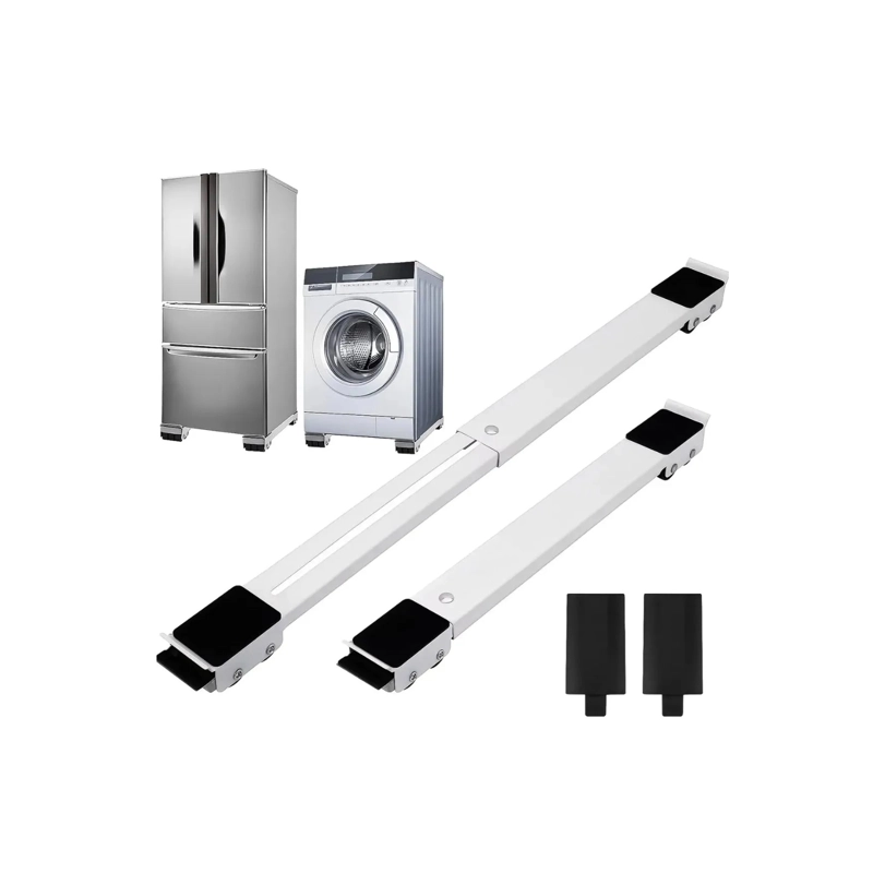 SOPORTE BASE MOVIBLE AJUSTABLE PARA LAVADORA Y REFRIGERADOR 500LB - 1