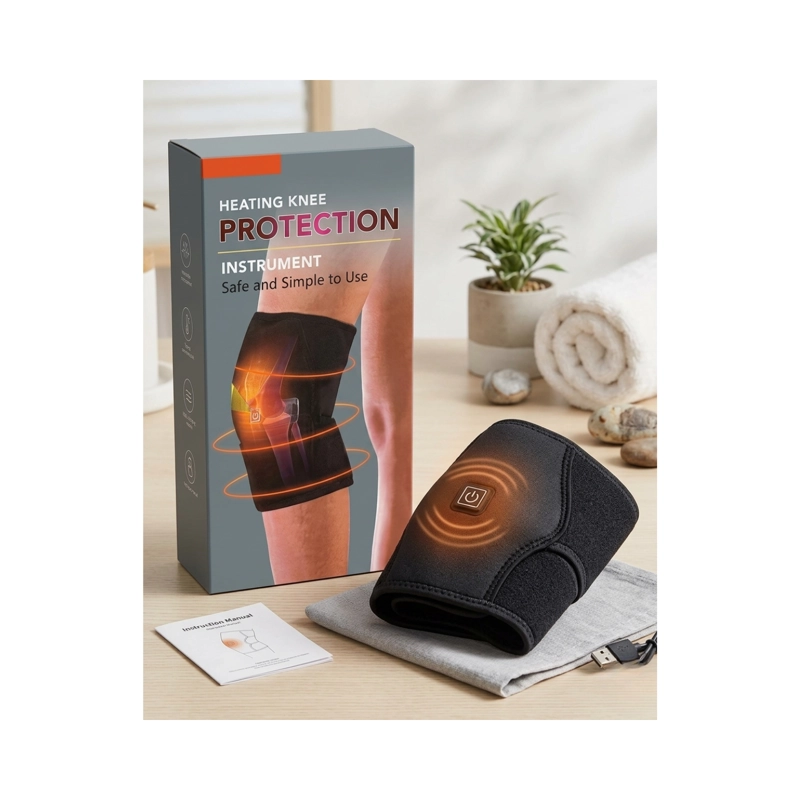 RODILLERA TE RMICA ELE CTRICA CON COMPRESION Y SOPORTE AJUSTABLE - ALIVIO DE DOLOR ARTICULAR - 4