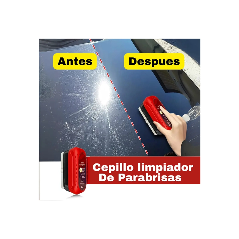 CEPILLO LIMPIADOR MULTIFUNCIONAL PARA VIDRIOS DE AUTO - 2