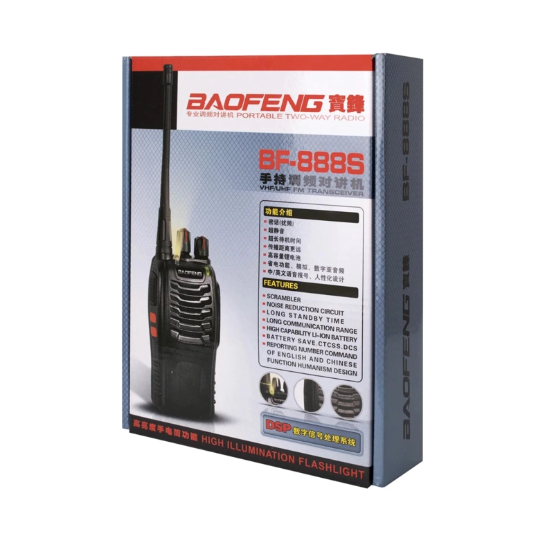 PACK X2 RADIO TRANSMISOR BAOFENG 6KM BF-888S - 7
