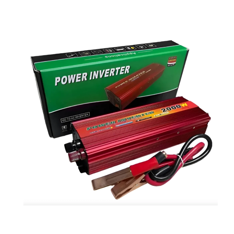 INVERSOR CONVERTIDOR DE CORRIENTE DE COCHE 2000W 12V220V - 1