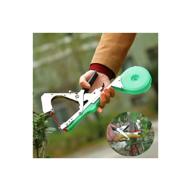 MAQUINA ATADORA DE PLANTAS AGRICOLA AMARGRADORA ENTUTORAR JARDIN - 1