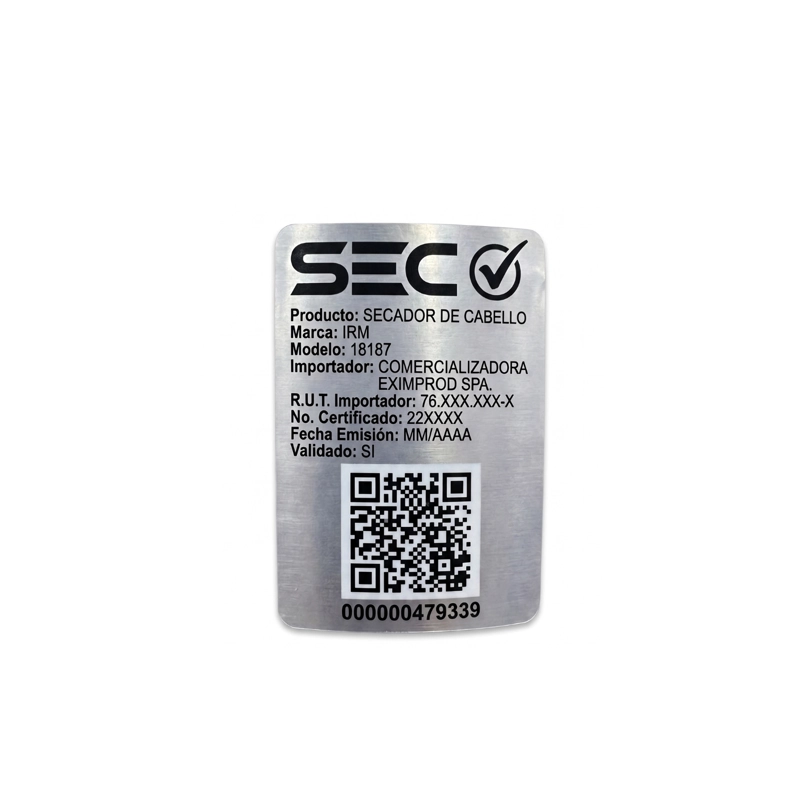 SECADOR DE CABELLO PROFESIONAL IRM POTENTE 3500W CON BOQUILLAS - 6
