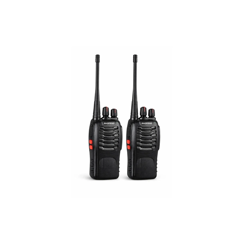 PACK 2 RADIOS WALKIE TALKIE BAOFENG PORTATILES - COMUNICACIONES DE LARGO ALCANCE - 1