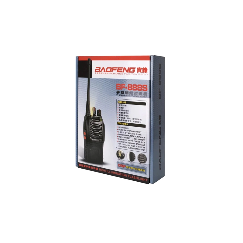 PACK 2 RADIOS WALKIE TALKIE BAOFENG PORTATILES - COMUNICACIONES DE LARGO ALCANCE - 5