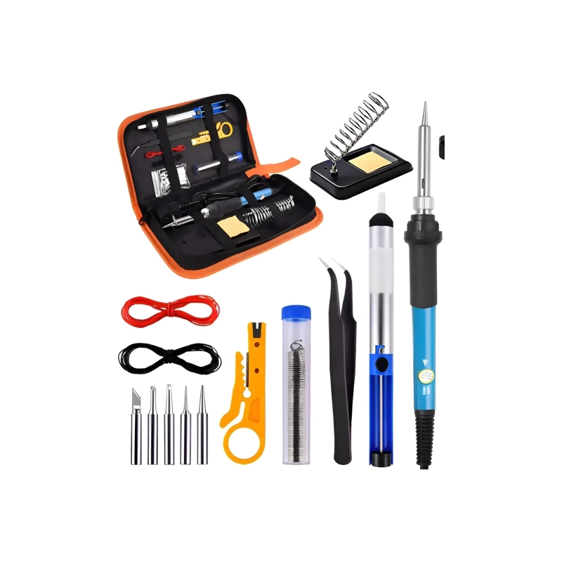 KIT CAUTIN SOLDADOR ELE CTRICO PROFESIONAL 60W CON ACCESORIOS - 1