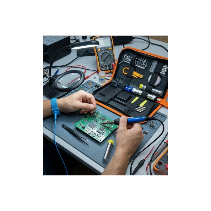 KIT CAUTIN SOLDADOR ELE CTRICO PROFESIONAL 60W CON ACCESORIOS - 3