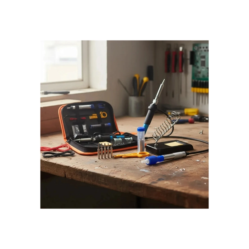 KIT CAUTIN SOLDADOR ELE CTRICO PROFESIONAL 60W CON ACCESORIOS - 4